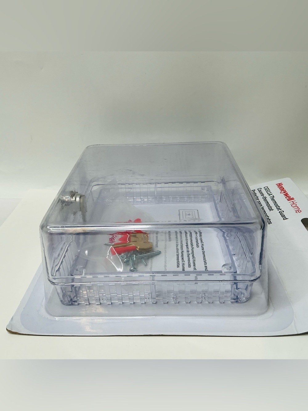 Honeywell CG511A Clear Plastic Locking Thermostat Guard - Picture 5 of 6